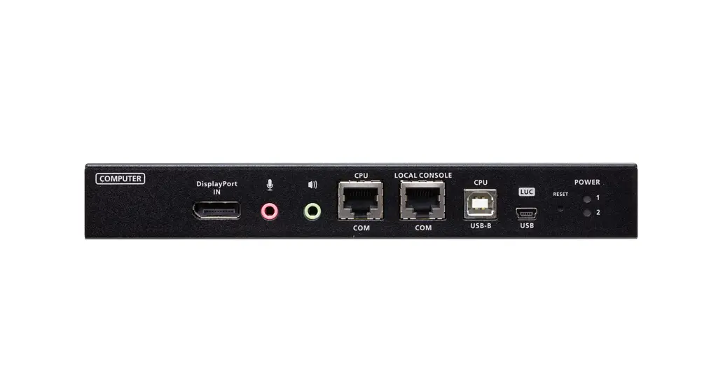 Aten Rcmdp101u 1-local Or Remote Shared Access Single Port 4k Displayport Or Hdmi Kvm Over Ip Switch Owner's Manual