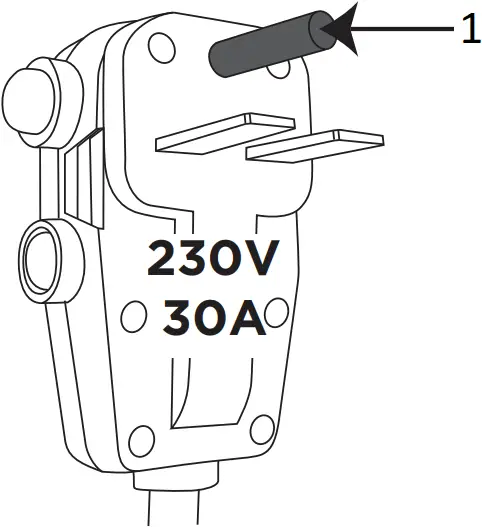 FRIGIDAIRE FHTC123WA - Adaptor plug 4