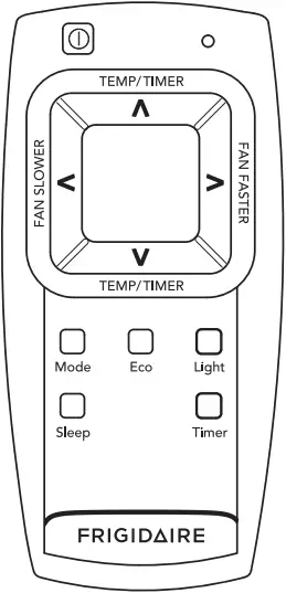 FRIGIDAIRE FHTC123WA - REMOTE CONTROL 1