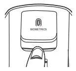 Opening the Door from the Outside with a Fingerprint