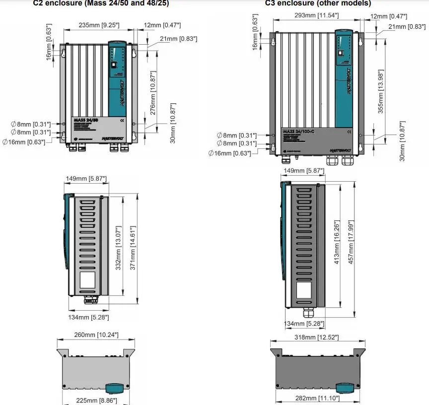MASTERVOLT MASS 24-50-2 Mass Charger Fully Automatic Battery Charger-fig24
