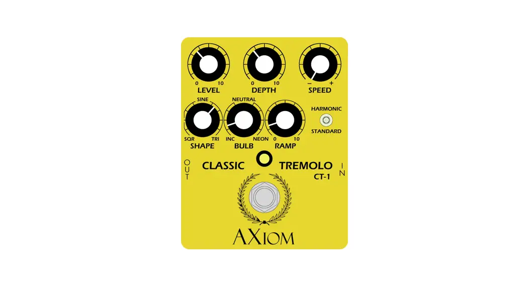 Axiom Ct-1 Classic Tremolo Effects User Manual