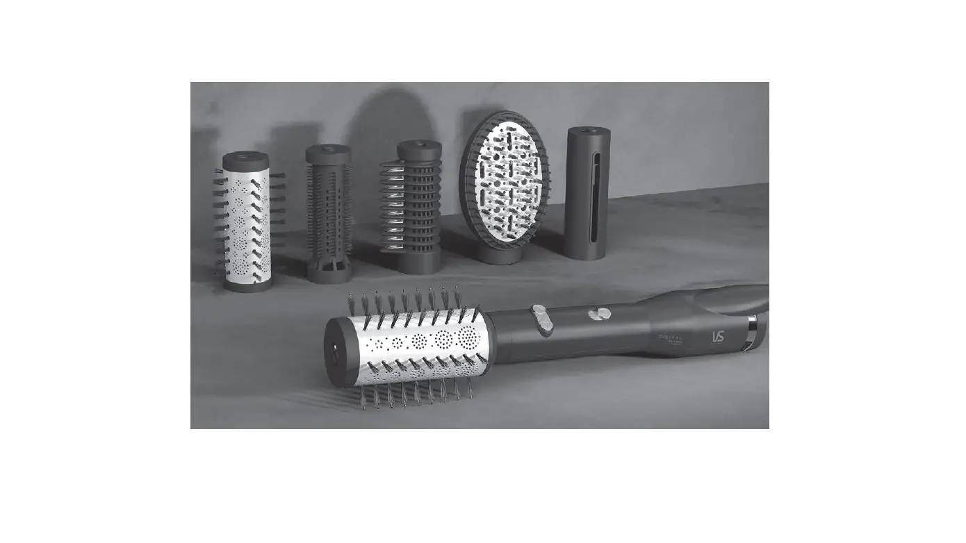 Vs Sassoon Vsha501a Digital Sensor Luxe Air Styler User Manual