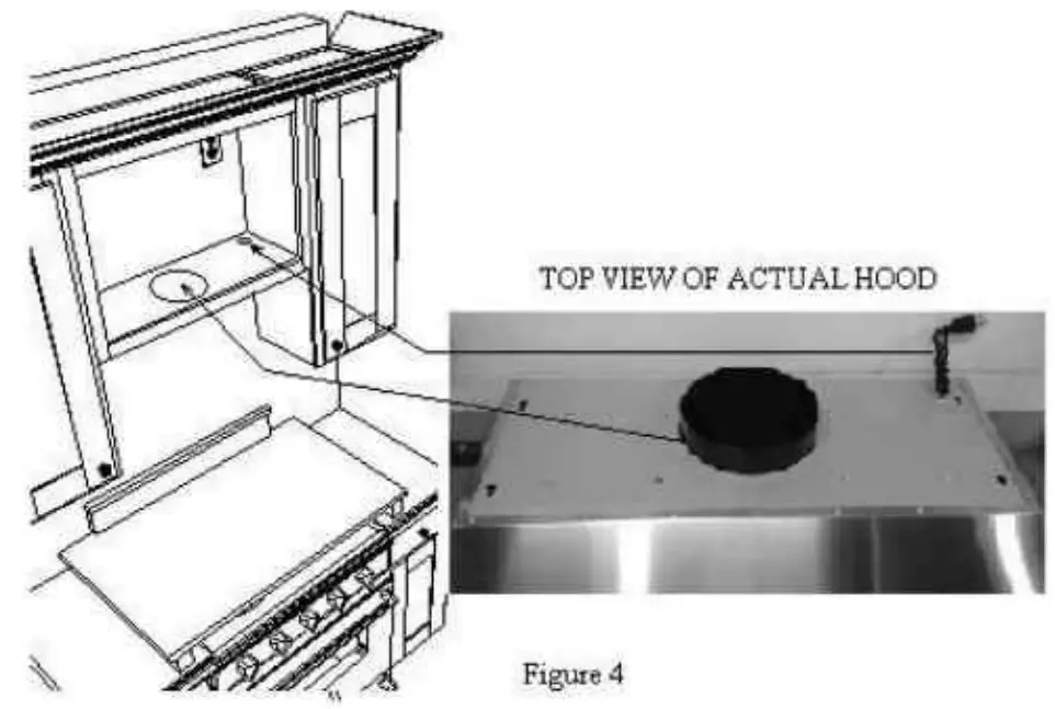 Vesta Hamilton 900CFM 30 Inch Black Stainless Steel Under Cabinet - fig 11