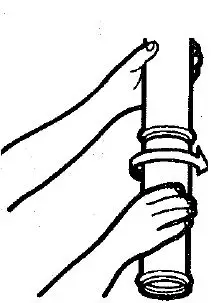 TOYOTOMI BS-36UFF Kerosene Fired and Oil Fired Water Heater Instruction Manual - When disconnecting the extension pipe