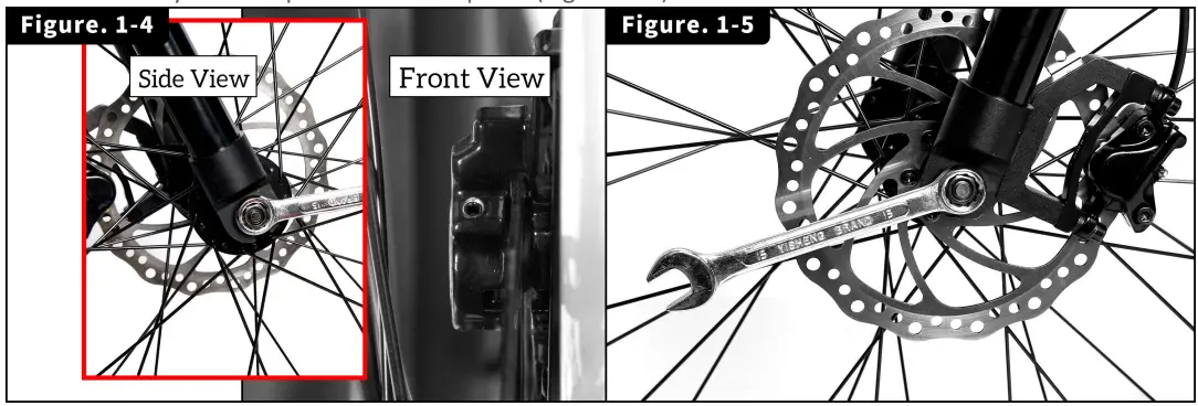 Front Wheel Installation