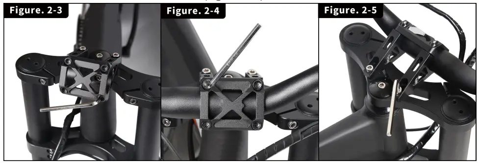 Handle Bar, Display Installation