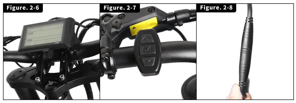 Handle Bar, Display Installation