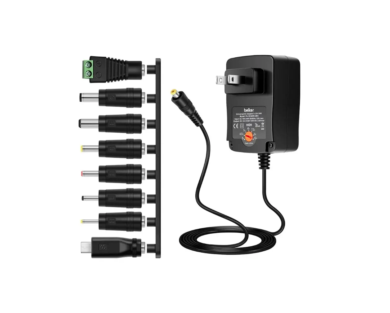 Belker Bk-ua-36 Universal Ac Dc Adapter User Manual