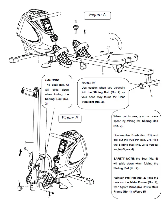SUNNY HEALTH FITNESS SF-RW5941 Smart Multifunction Spm Magnetic Rowing Machine-fig-11