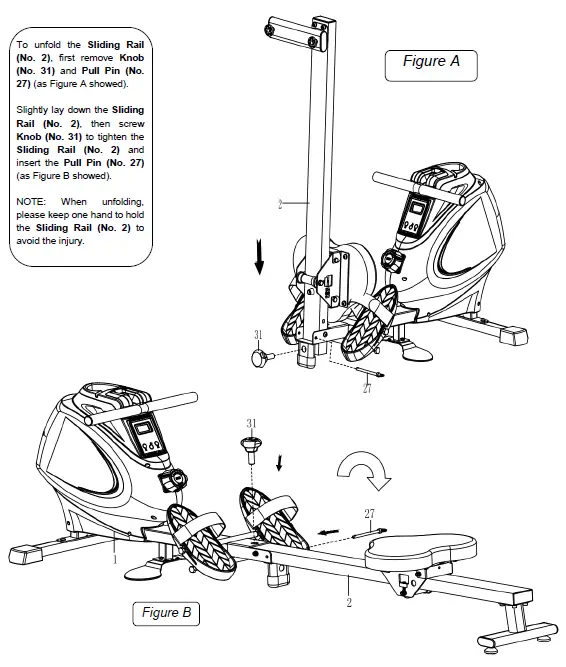 SUNNY HEALTH FITNESS SF-RW5941 Smart Multifunction Spm Magnetic Rowing Machine-fig-12
