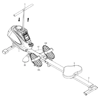 SUNNY HEALTH FITNESS SF-RW5941 Smart Multifunction Spm Magnetic Rowing Machine-fig-13