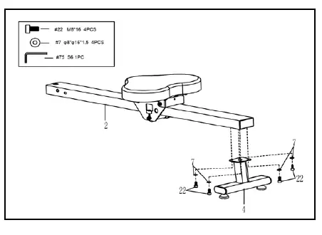 SUNNY HEALTH FITNESS SF-RW5941 Smart Multifunction Spm Magnetic Rowing Machine-fig-7.