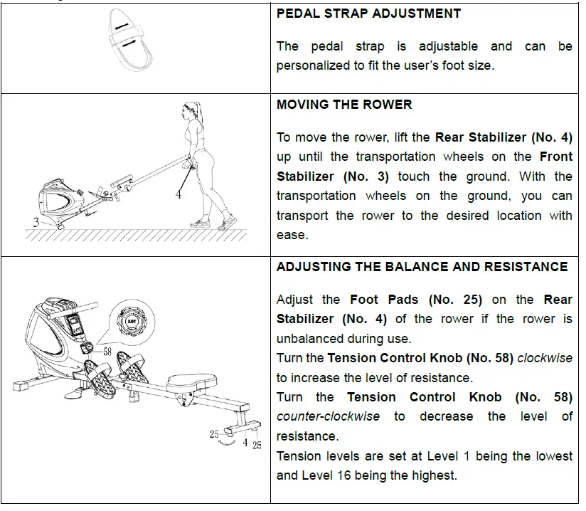 SUNNY HEALTH FITNESS SF-RW5941 Smart Multifunction Spm Magnetic Rowing Machine-fig-9
