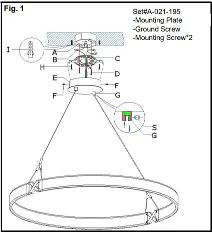 GEORGE-KOVACS-P5406-689-L-Recovery-X-Led-Pendant-FIG-1