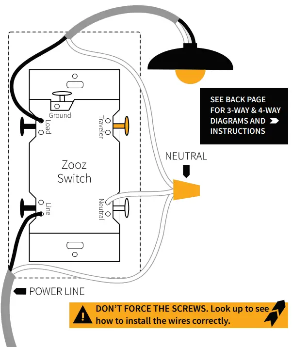 Wiring Diagram For Single Pole Installation