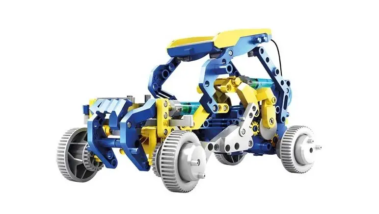 Velleman Ksr17 12-in-1 Solar Hydraulic Construction Kit Instruction Manual