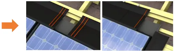 GSE In Roof Solar System - Assemble 1