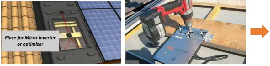 GSE In Roof Solar System - Cabling