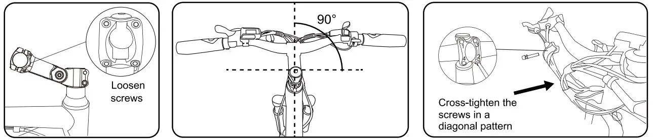 Install the handlebar