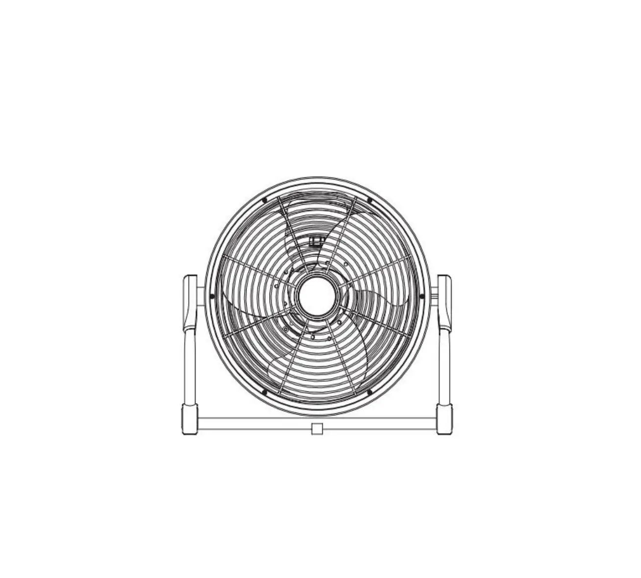 Electriq Orf12b 12 Inch Rechargeable Floor Fan User Manual