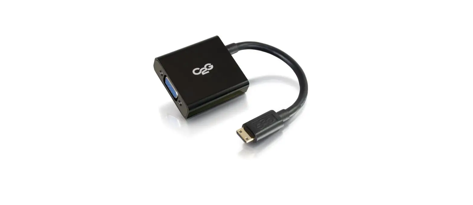 C2g 41350 Vga To Hdmi Adapter Converter Dongle User Manual C2g 41350 Vga To Hdmi Adapter Converter Dongle User Manual