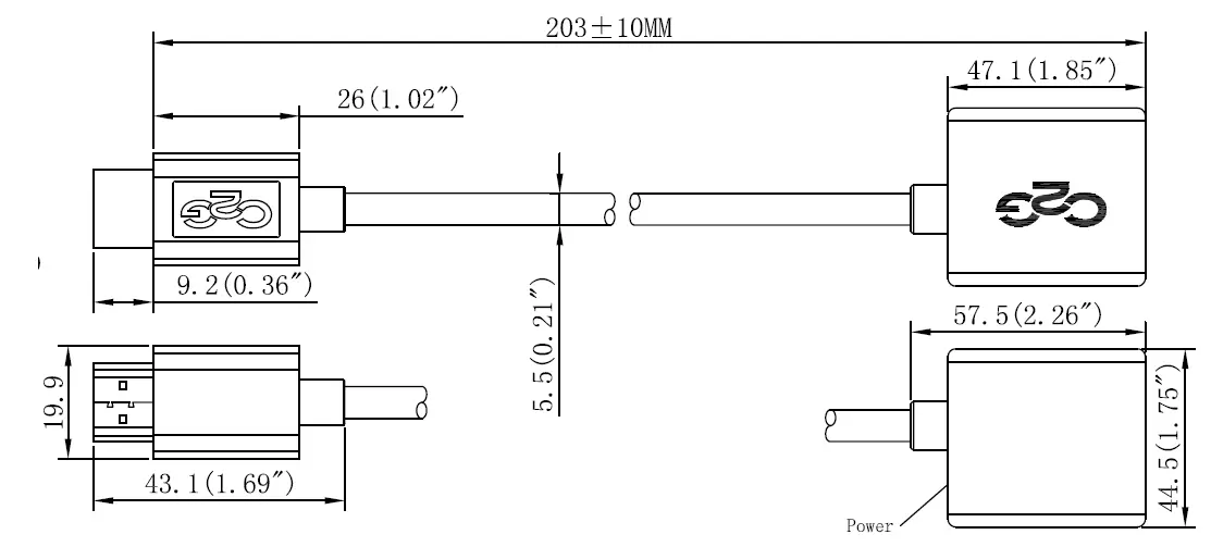 C2G 41350 VGA to HDMI Adapter Converter Dongle-fig-3