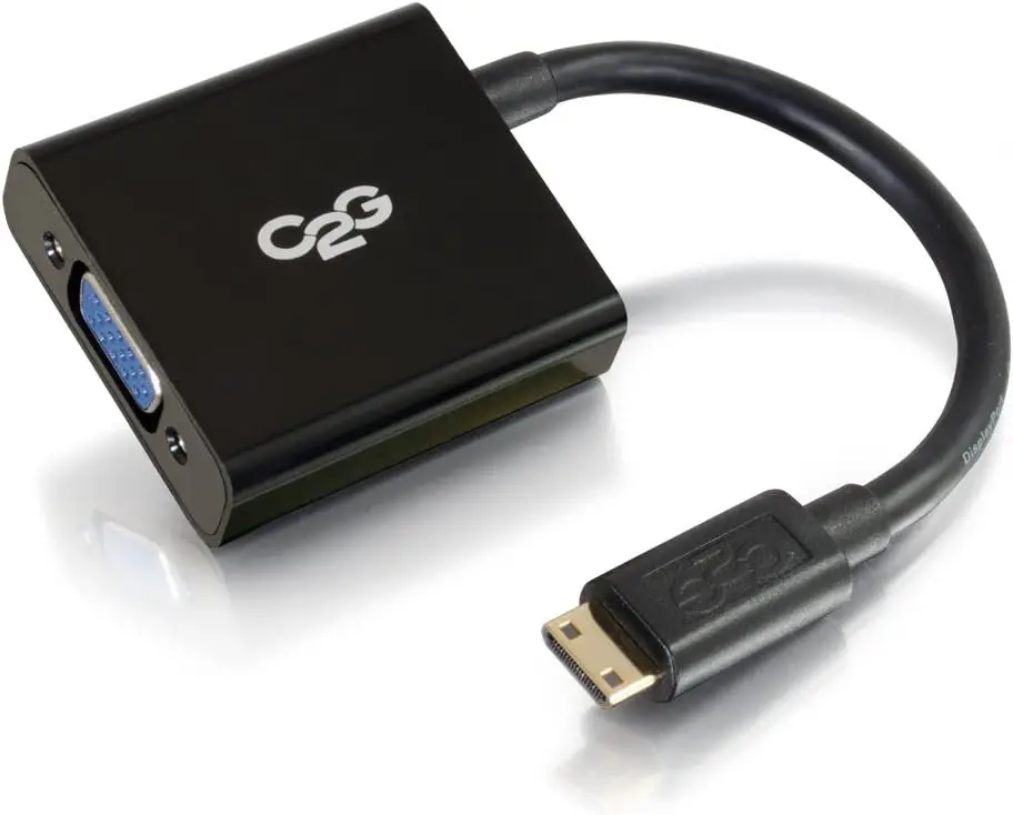 C2G 41350 VGA to HDMI Adapter Converter Dongle-product