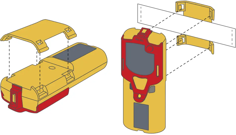 Attaching the beacon