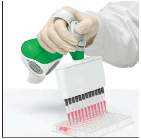 VistaLab 1060-0850L Ovation Pipettes Electronic Multichannel - Dispensing