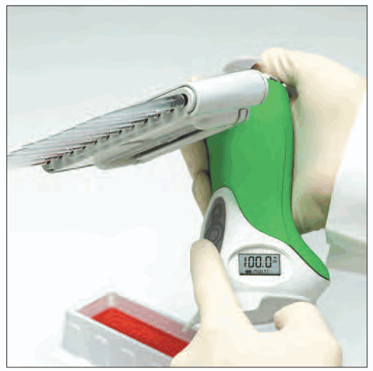 VistaLab 1060-0850L Ovation Pipettes Electronic Multichannel - Multichannel