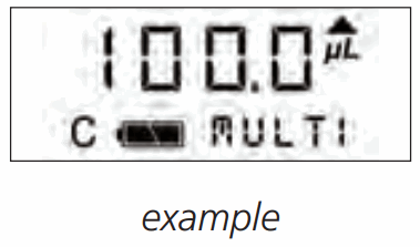 VistaLab 1060-0850L Ovation Pipettes Electronic Multichannel - Pipette Display