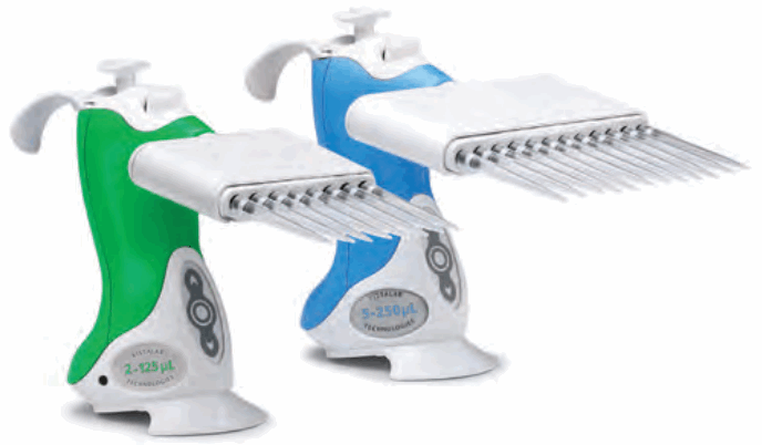 VistaLab 1060-0850L Ovation Pipettes Electronic Multichannel - Product Description