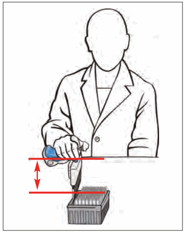 VistaLab 1060-0850L Ovation Pipettes Electronic Multichannel - elevation remains