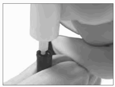 VistaLab 1060-0850L Ovation Pipettes Electronic Multichannel - push the filter