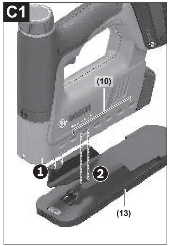 Accessories for tacking paper and for tacking at