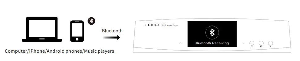 aune S10N Network Music Player - fig 10