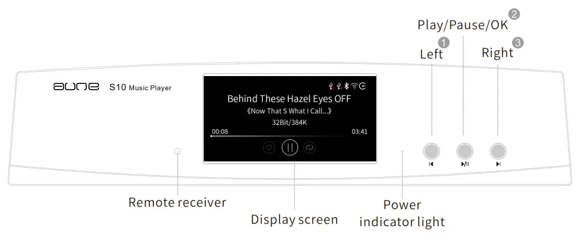 aune S10N Network Music Player