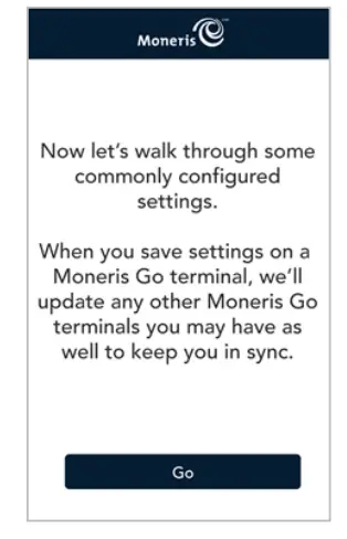 Moneris Go Plus Small Business Month Just got Better - settings
