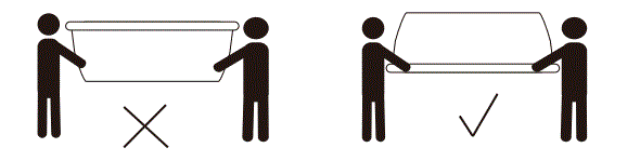 Magic-Home-W543-21S0102-60-59-Inch-Classic-Oval-Anti-Clogging-Acrylic-Flatbottom-FIG-2