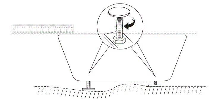 Magic-Home-W543-21S0102-60-59-Inch-Classic-Oval-Anti-Clogging-Acrylic-Flatbottom-FIG-4