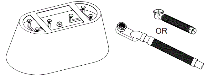 Magic-Home-W543-21S0102-60-59-Inch-Classic-Oval-Anti-Clogging-Acrylic-Flatbottom-FIG-5