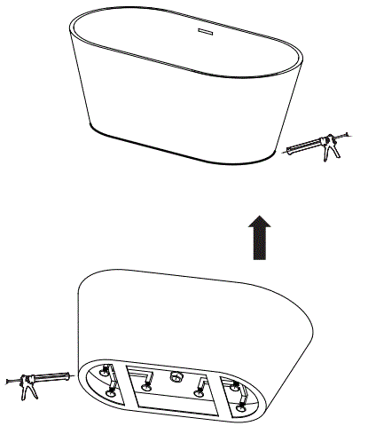 Magic-Home-W543-21S0102-60-59-Inch-Classic-Oval-Anti-Clogging-Acrylic-Flatbottom-FIG-7
