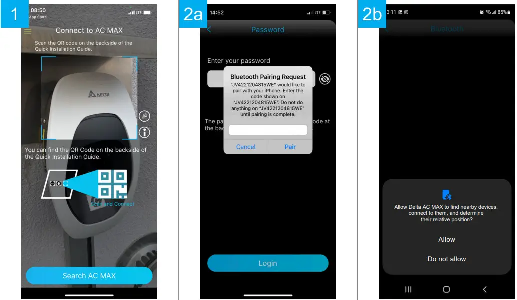 DELTA AC Max Basic 11 EV Charger - MAX App 1