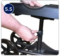 aspire WAF712200 Knee Walker B7