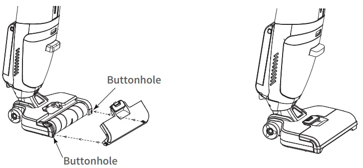 Assemble Roller Brush Cover