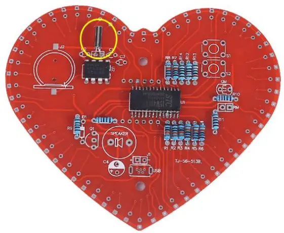MiOYOOW TJ 56 513B Heart Shaped 4Bit Digital Clock DIY Kit - fig 8