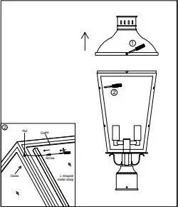 CRYSTORAMA-DUM-9807-GE-Dumont-Outdoor-3-Light-Wall-Mount-FIG-2