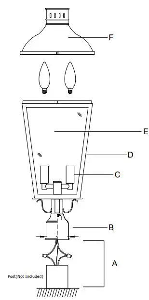 CRYSTORAMA-DUM-9807-GE-Dumont-Outdoor-3-Light-Wall-Mount-FIG-3