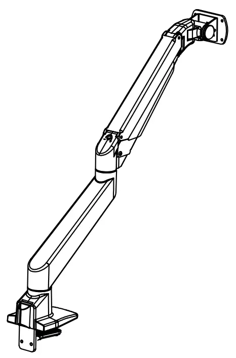 multibrackets 7350105213281 M Gas Lift Arm Samsung G9